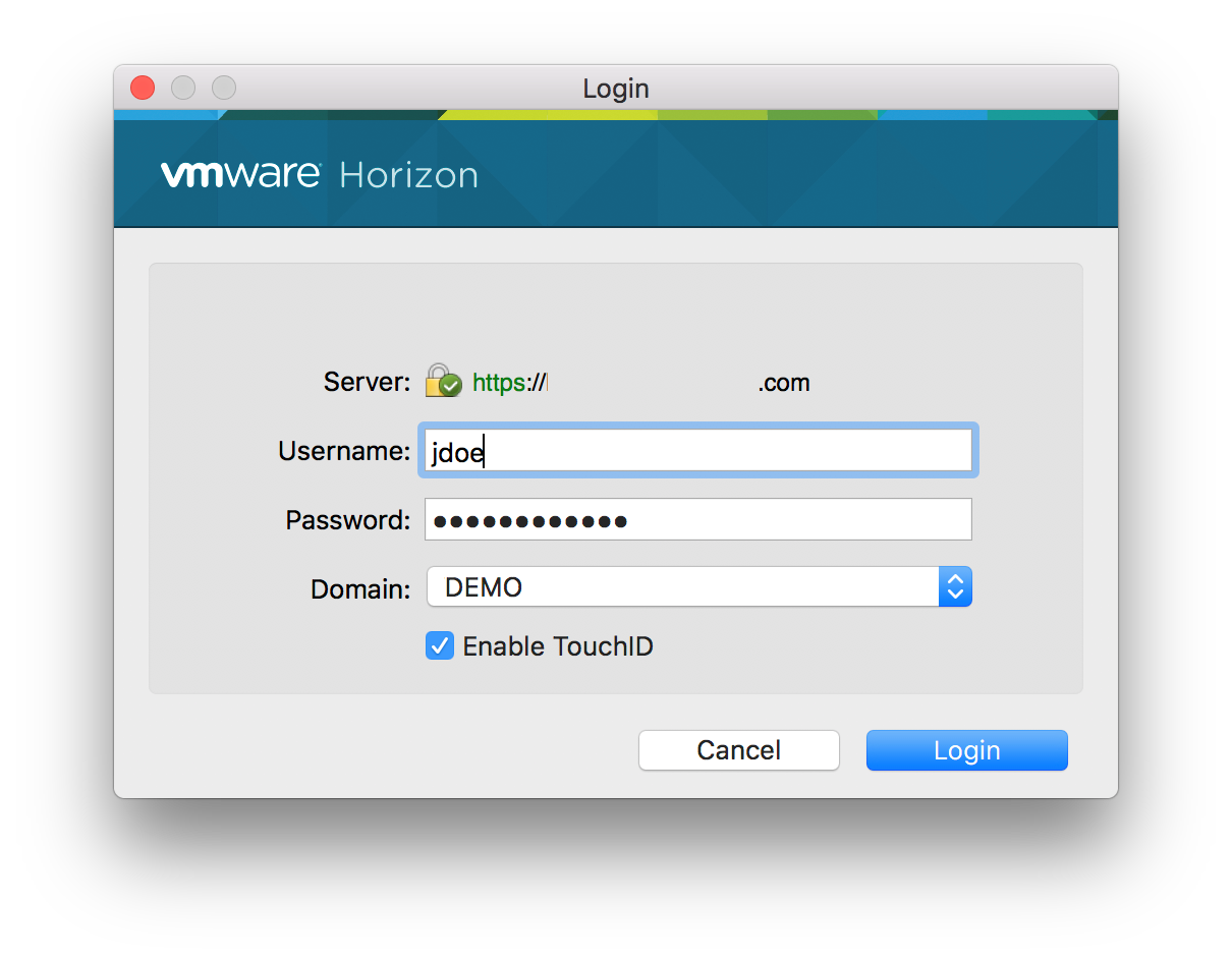 Install vmware horizon view client